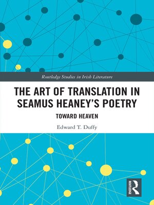 cover image of The Art of Translation in Seamus Heaney's Poetry